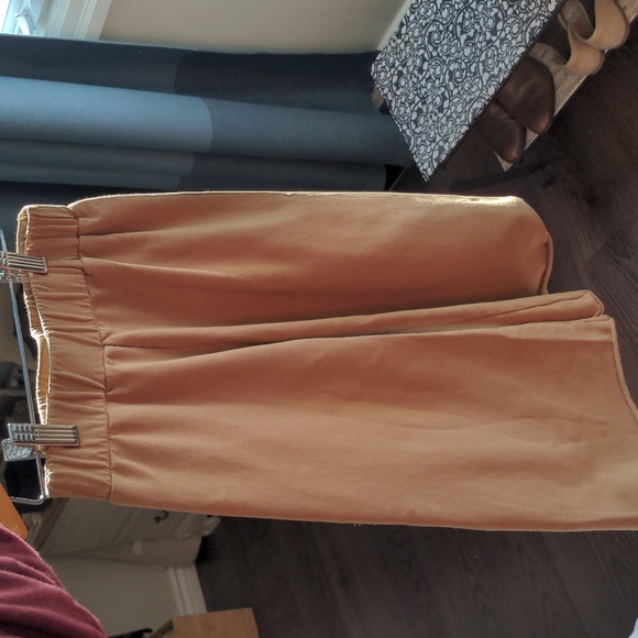 Fleece Simple Folk SZ 5-6 Organic Cotton pants wide leg fleece trouser - Picture 6 of 13